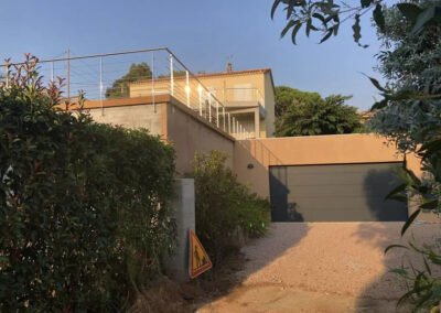 Garde-corps à l'anglaise