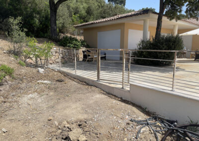 Garde-corps Evasion avec portillon à la française