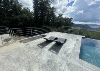 Garde-corps Evasion - 5 lisses à la française