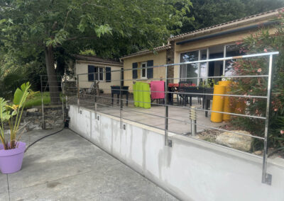 Garde-corps Evasion - 5 lisses à l'anglaise